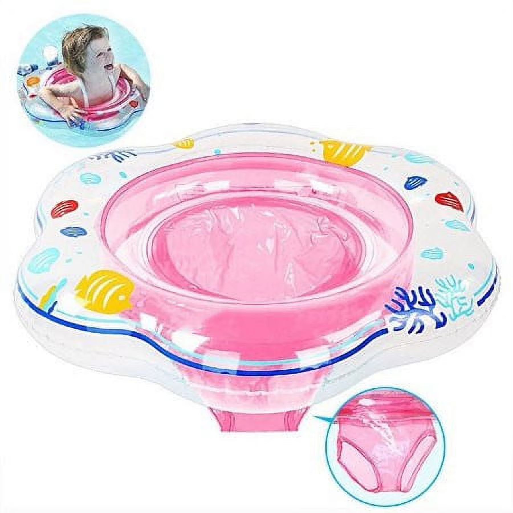 Pink PVC Baby Swimming Pool Ring N76389