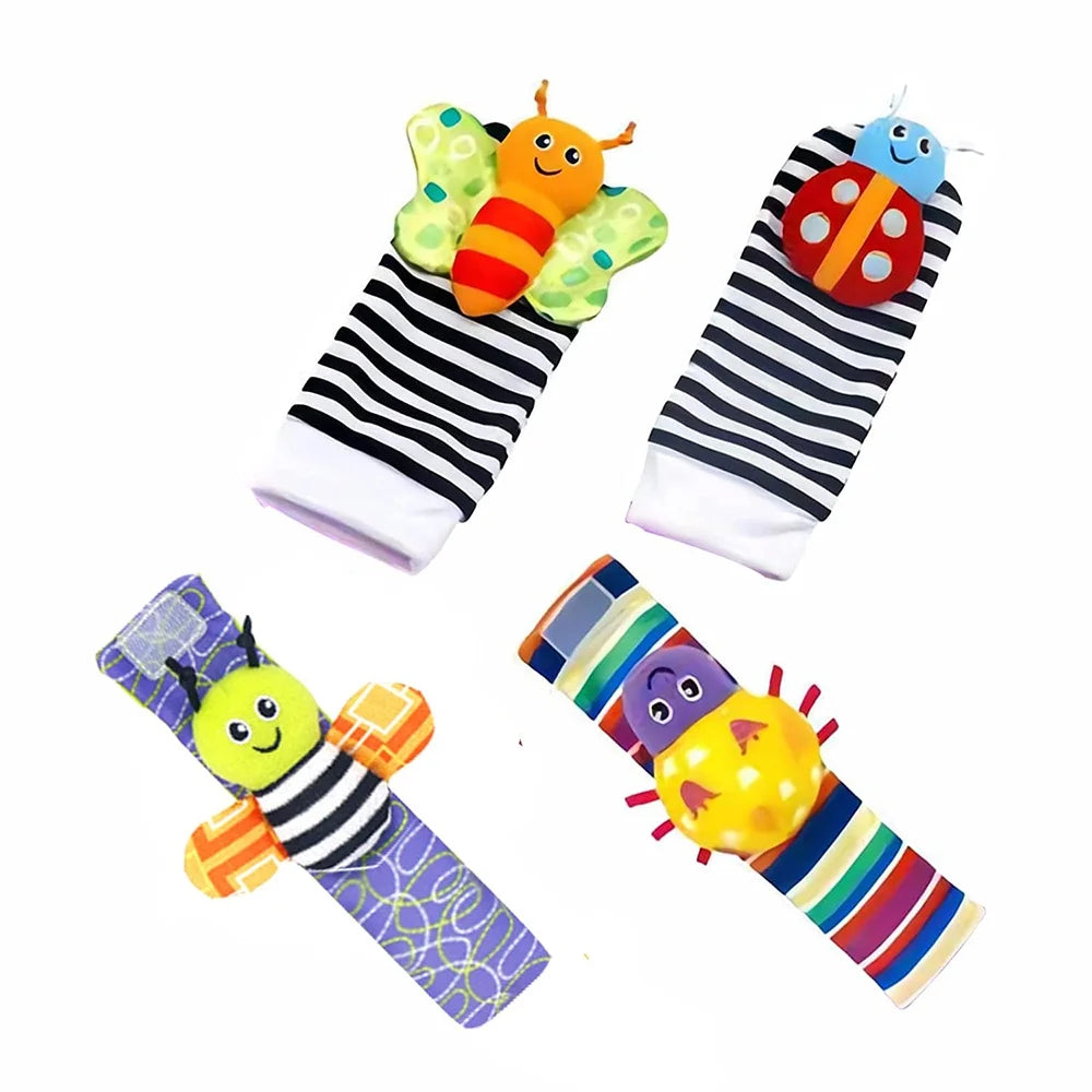 Baby Rattle Socks and Wrist Rattles M99852