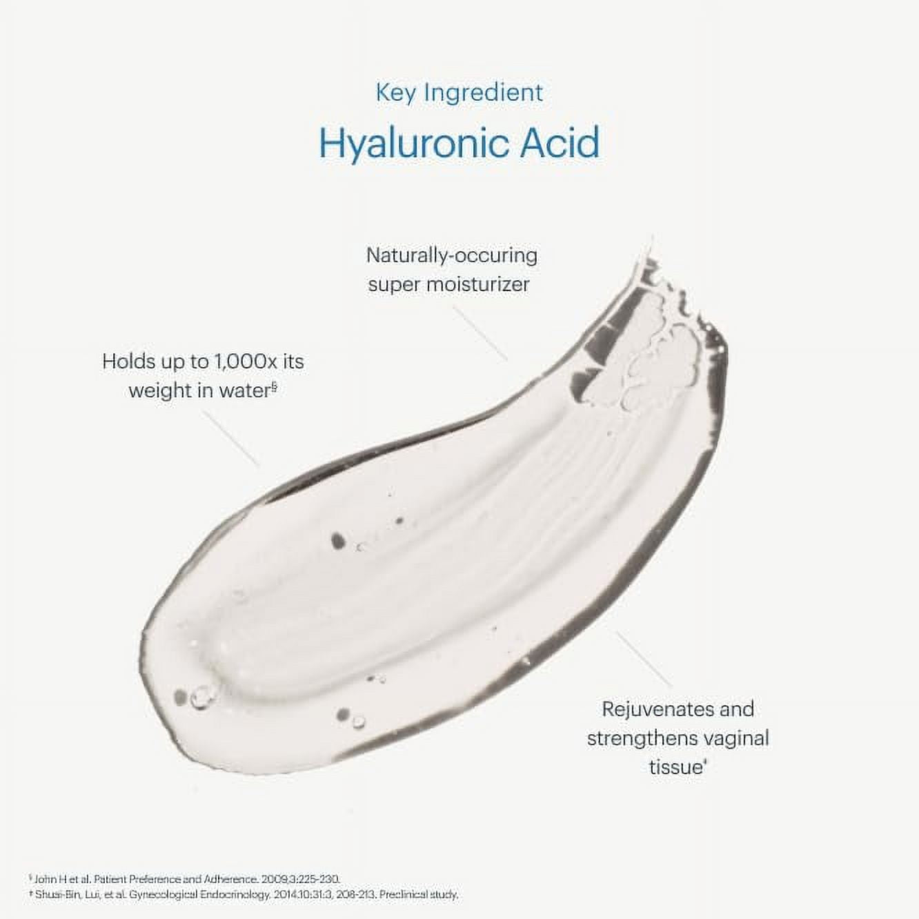Vaginal Moisturizer with Hyaluronic Acid, 1 Month Supply E7712