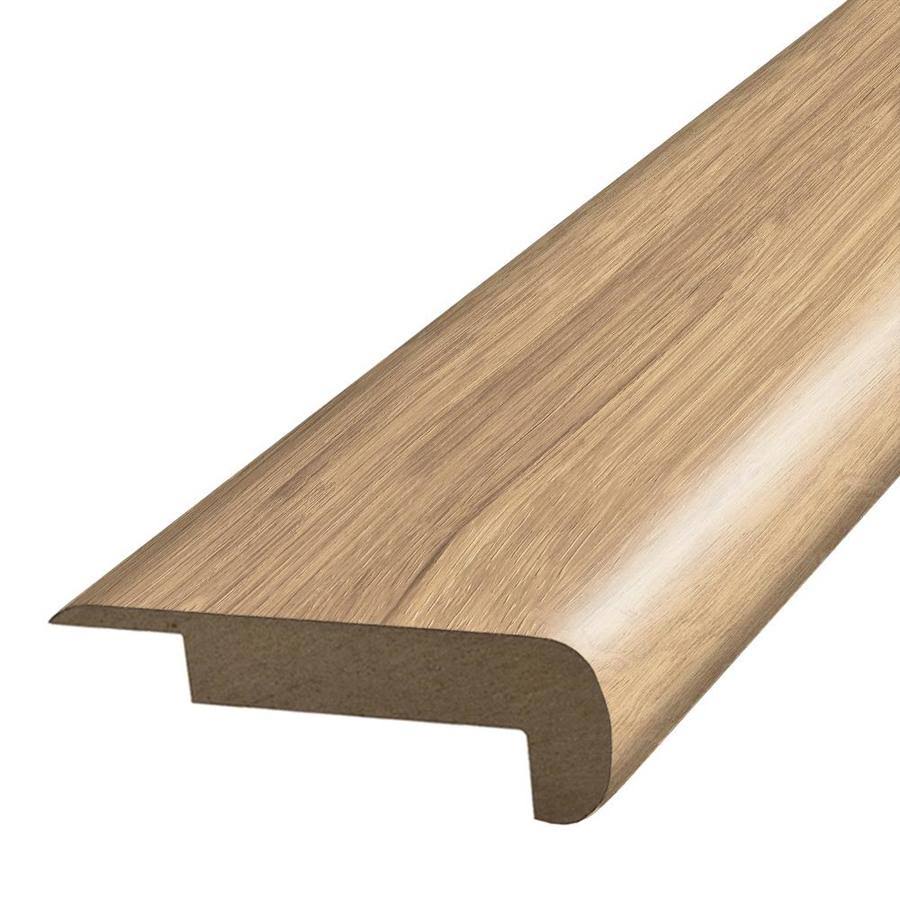 2.37-in x 78.7-in Lumiere Oak Prefinished Stair Nosing in Brown V573546