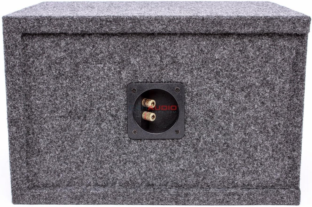 Single 8" SPL Bass Subwoofer Stereo Enclosure Pack of 2 I216273
