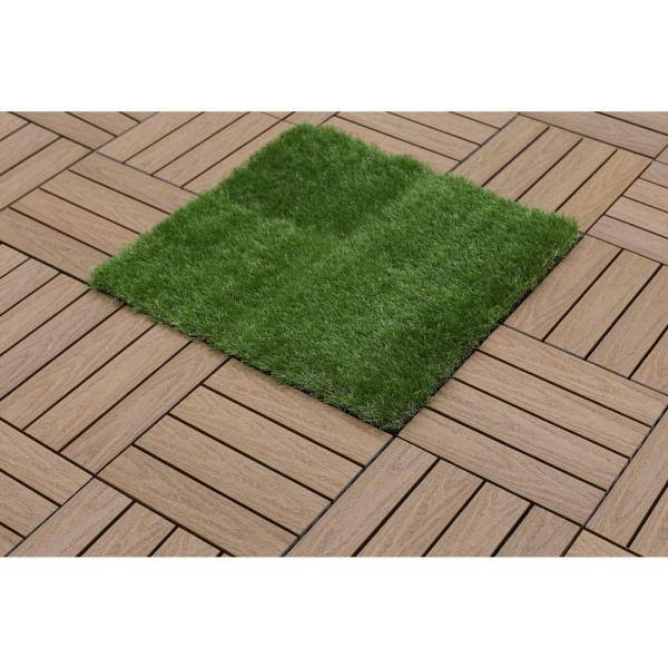 Faux Zoysia Grass Deck Tile (10 per CASE) I6786