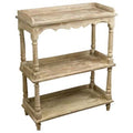 Weathered Sand 3 Shelf Etagere Bookcase U860765
