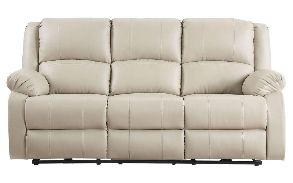 Beige PU Power Motion Sofa F54797