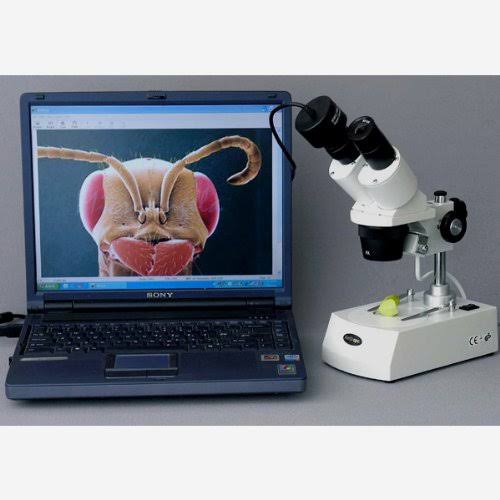 20X-40X-80X Forward Stereo Microscope with 1.3MP Digital Camera B4834