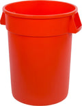 32 Gallon Orange Round Trash Can Z193573