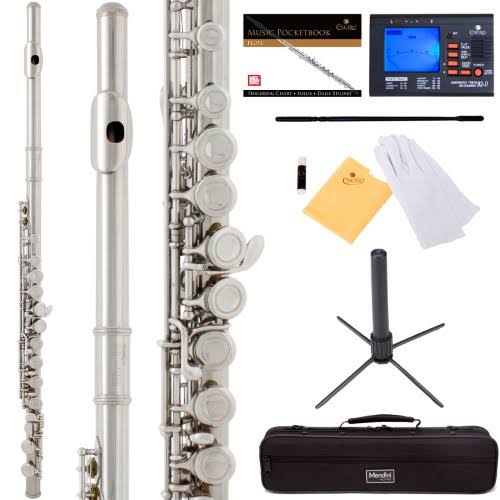 Closed Hole C Flute with Tuner, Stand, Book, Deluxe Case and Warranty U332649