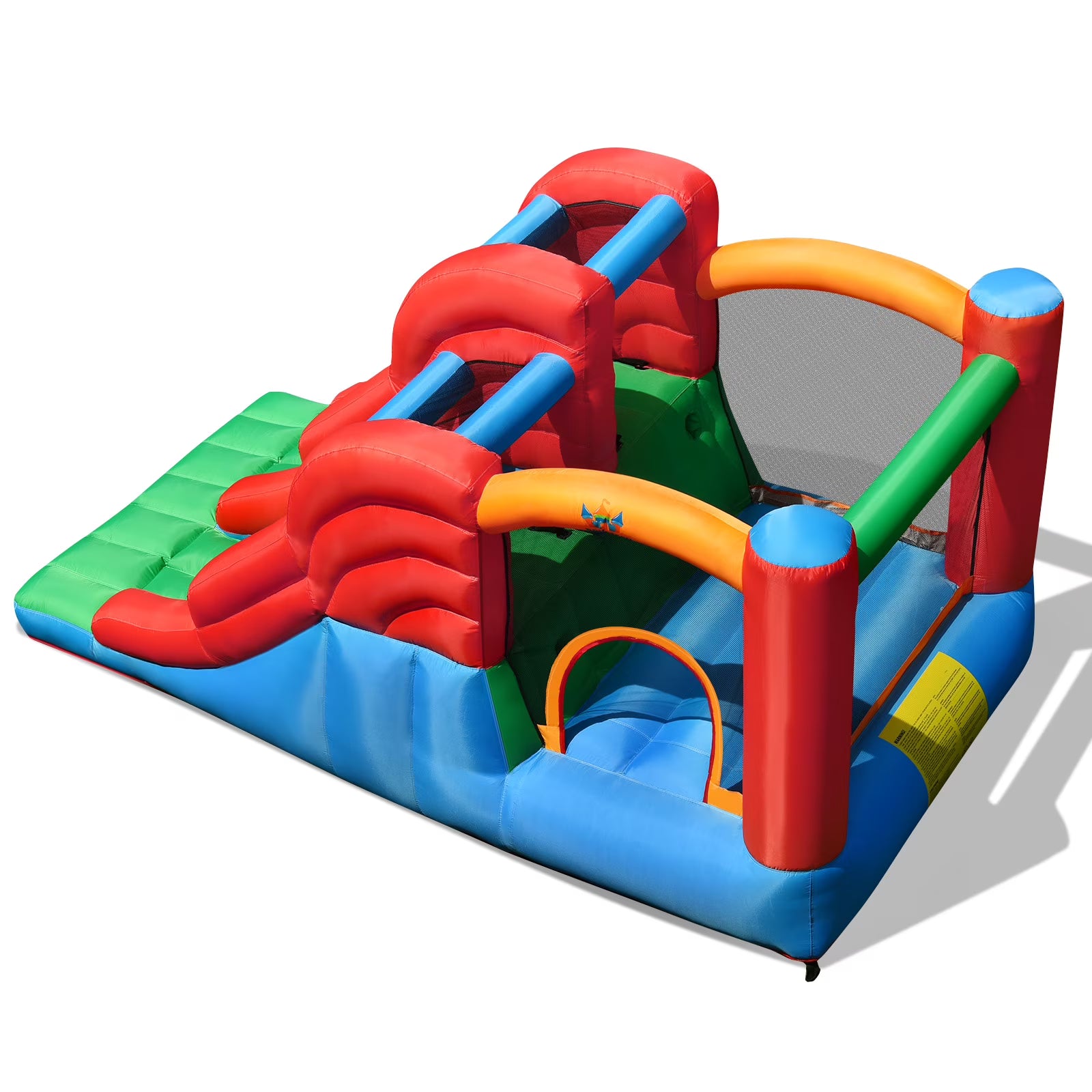 Inflatable Bounce House 3-in-1 Dual Slides Jumping Castle B941