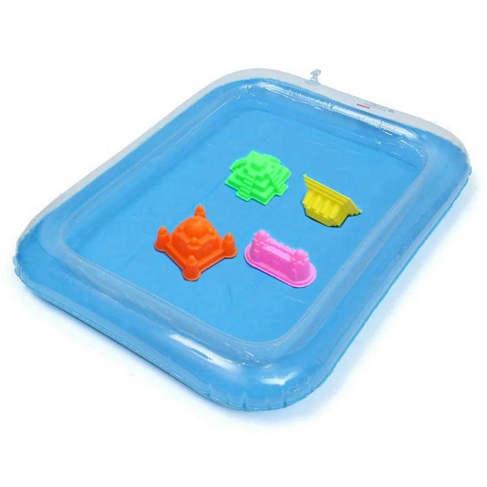 Blue Inflatable Sandbox Play Sand Toy Tray Z50168