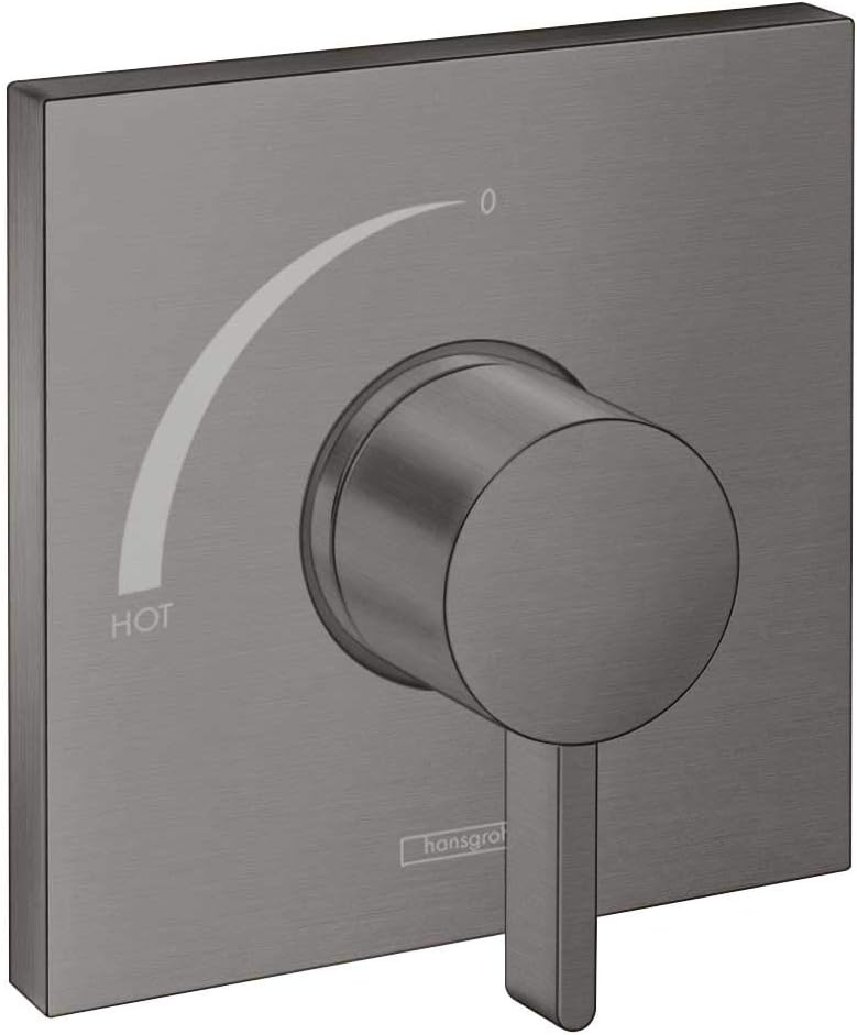 Matte White 6-inch Wide Shower Valve Trim W125842