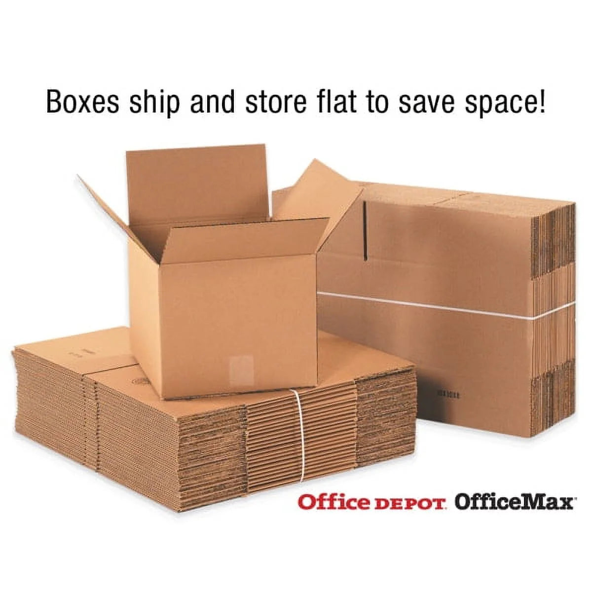 Corrugated Cartons, 15" x 10" x 5", Kraft, Pack Of 25 B628