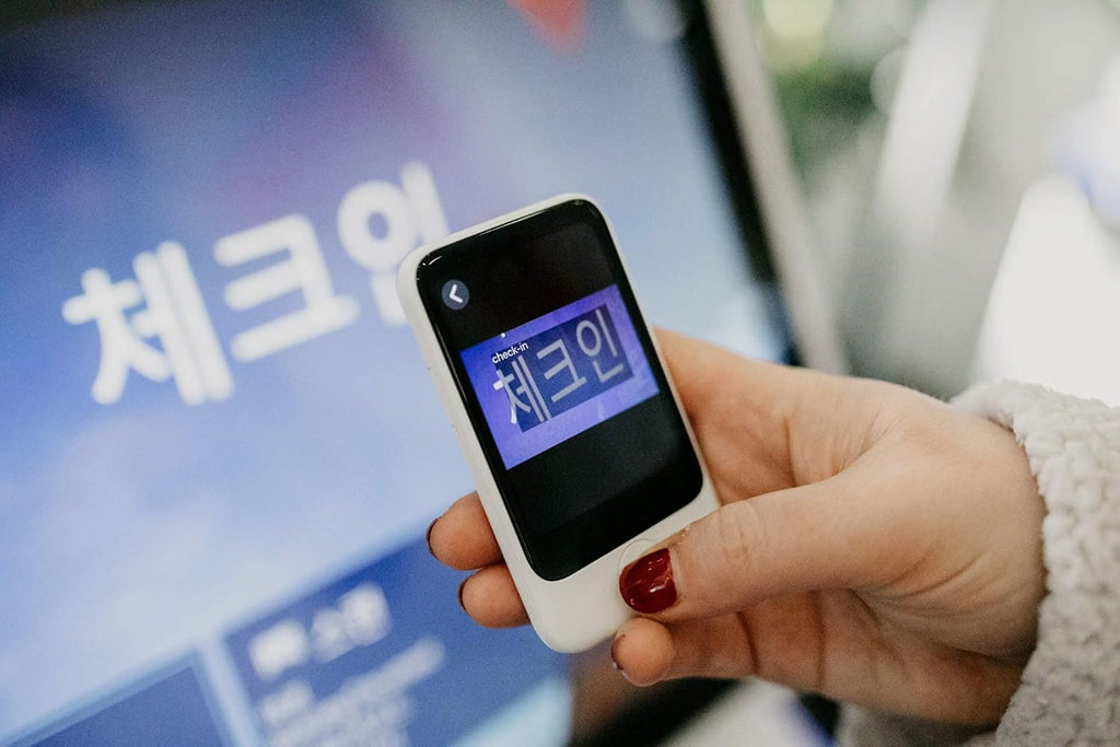 82 Language Voice Translator with 2 Year Built-in Data and Camera L51642