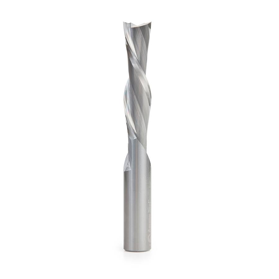 Solid Carbide Spiral Plunge 1/2 Dia x 2 x 1/2 Shank Down-Cut V4117