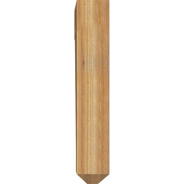 Thorton Craftsman Rough Sawn Bracket, Western Red Cedar D148706