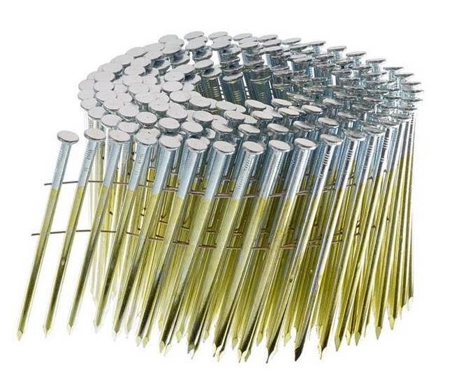 Coil Nail, 3-1/4 in L O370