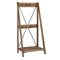 Brown Solid Wood Hall Tree Q9710