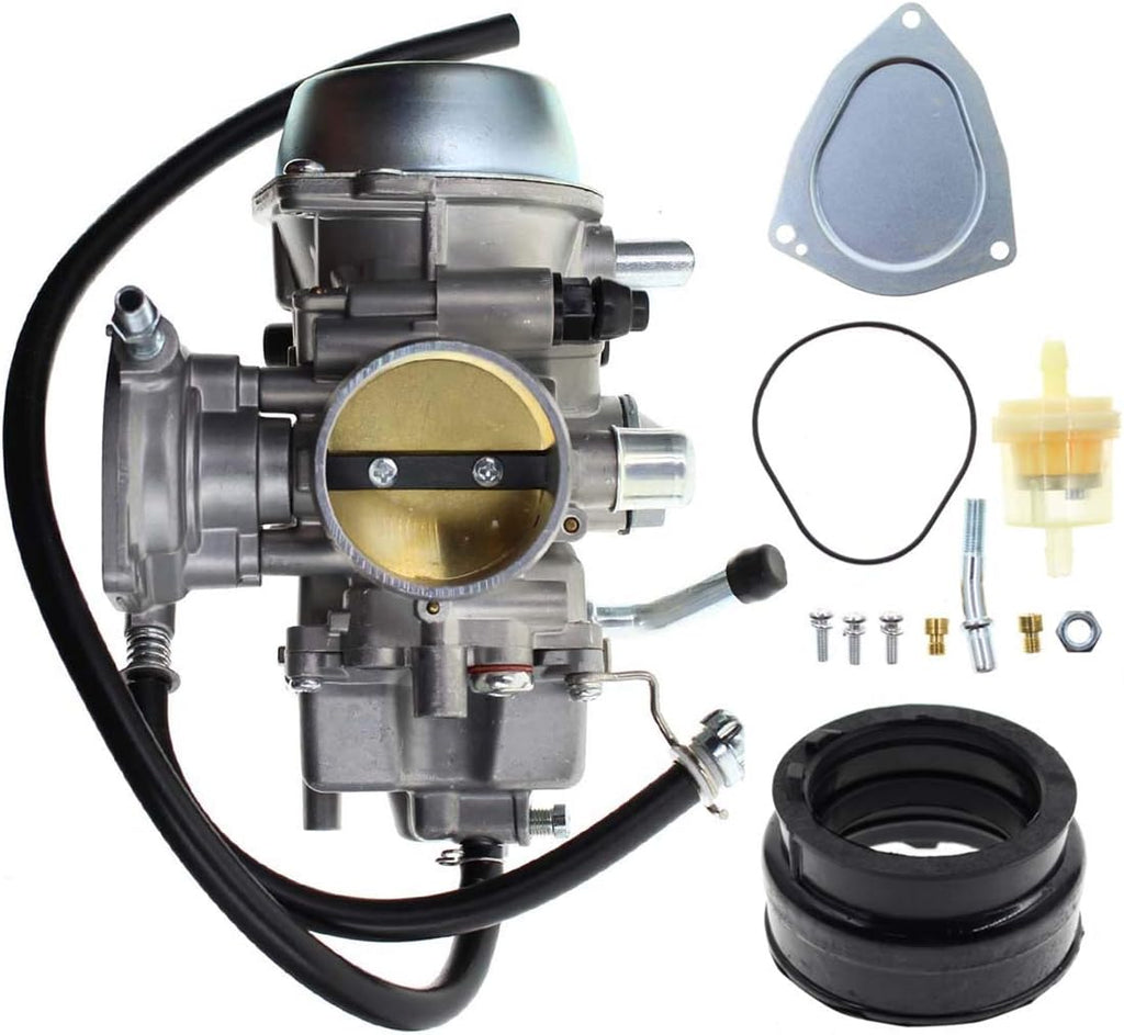 Carburetor with Intake Manifold for Yamaha Grizzly 600, Pack of 2 I5213