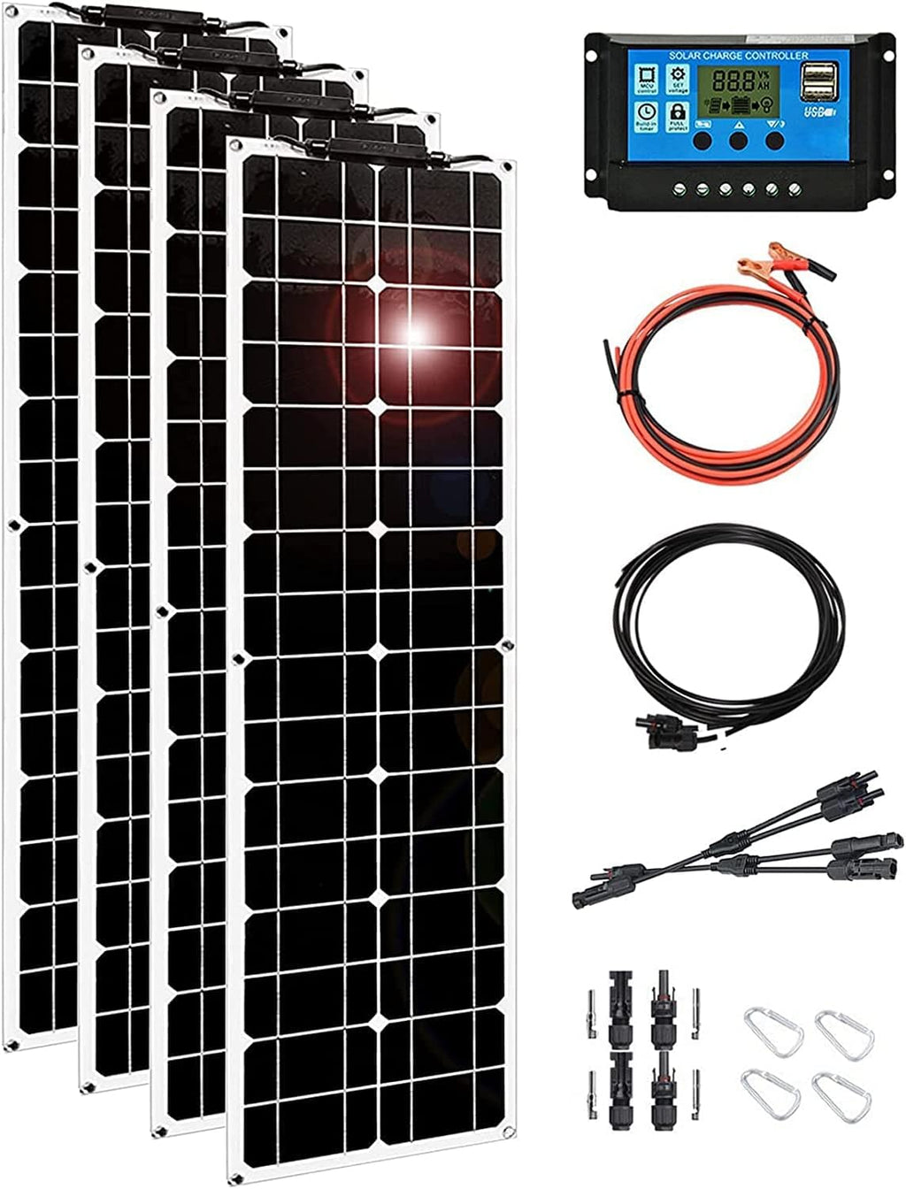 800 Watt Flexible Monocrystalline Solar Panel B80660