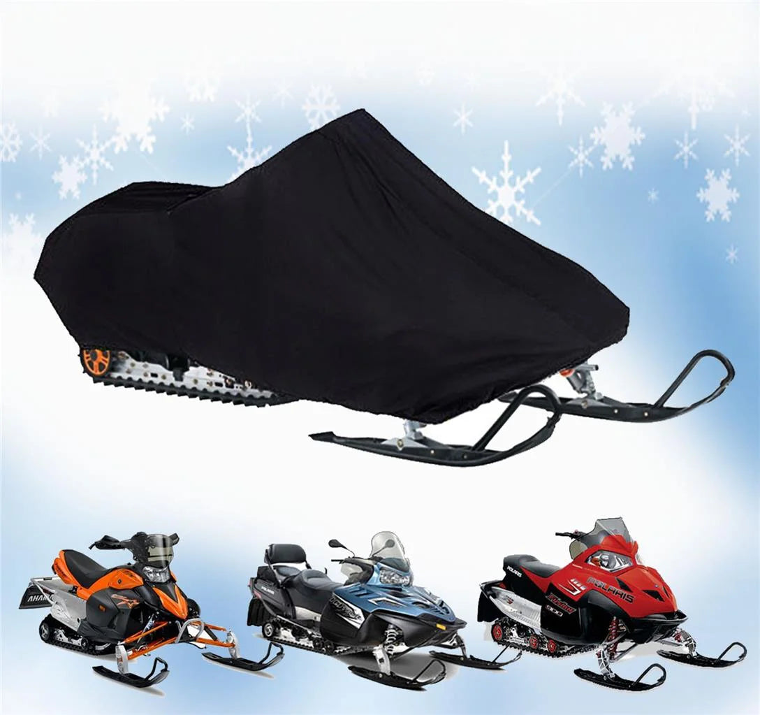 200 Denier All Black Snowmobile Cover R90591
