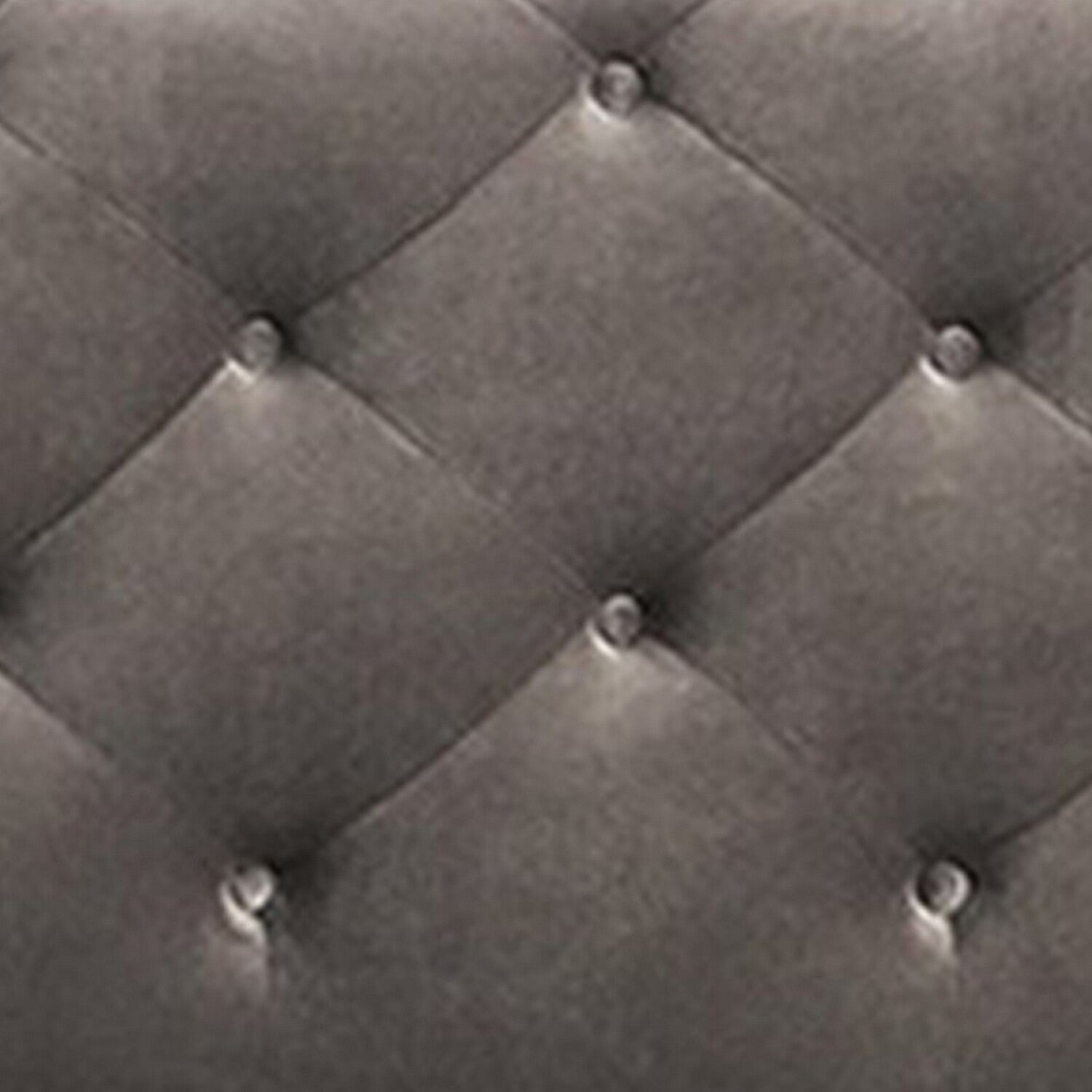 Soft Gray Velvet Loveseat M5123