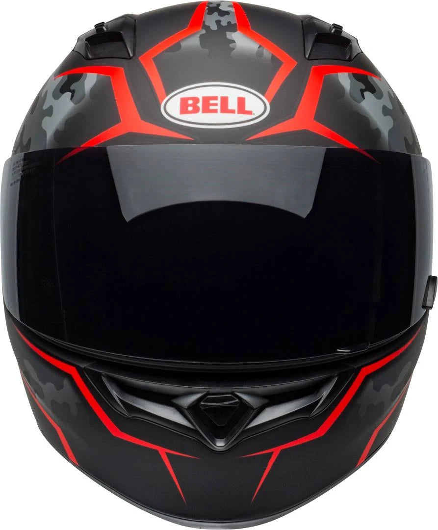 Camo Matte Black/Red XL Motorcycle Helmet C6646