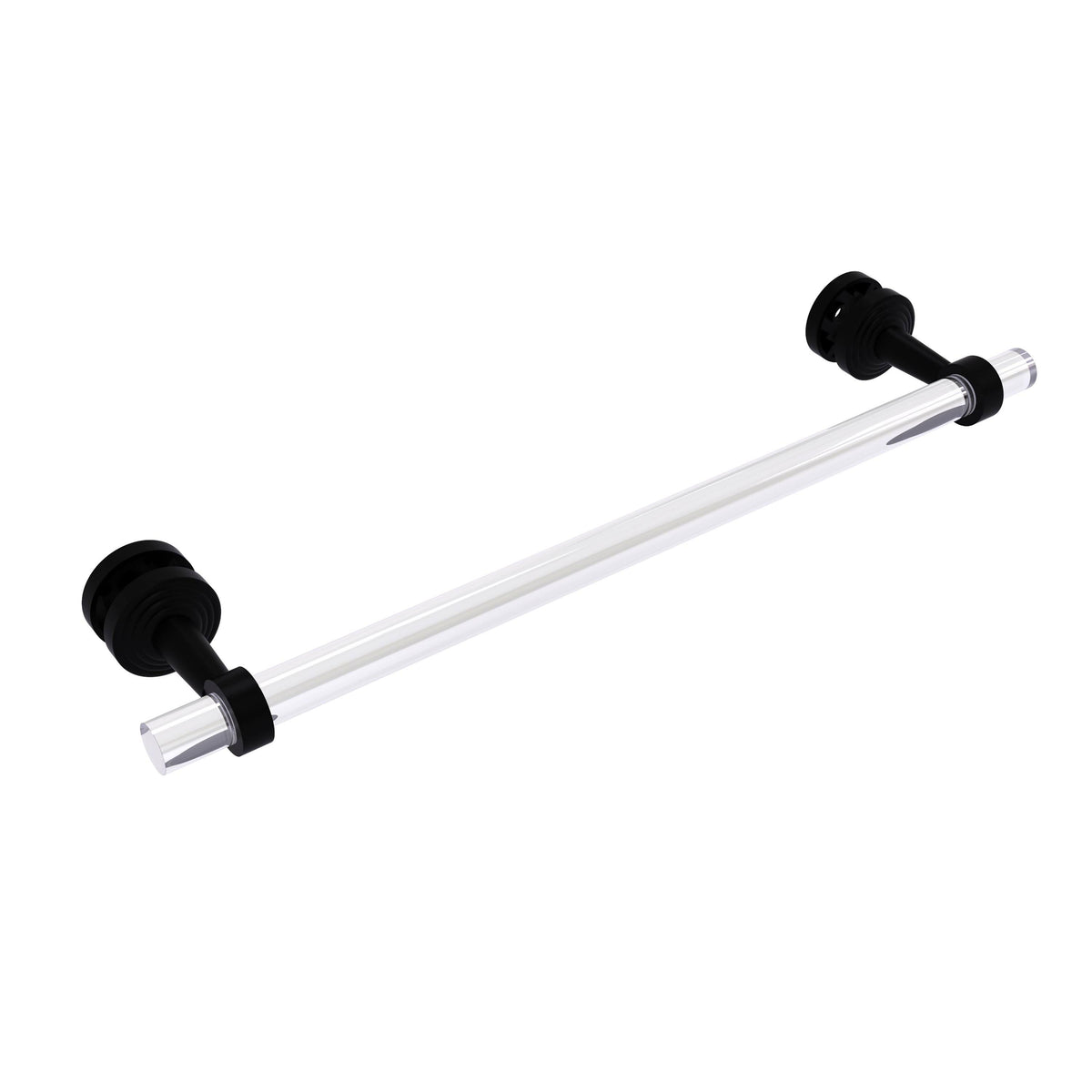 Matte Black Shower Door Towel Bar G14309