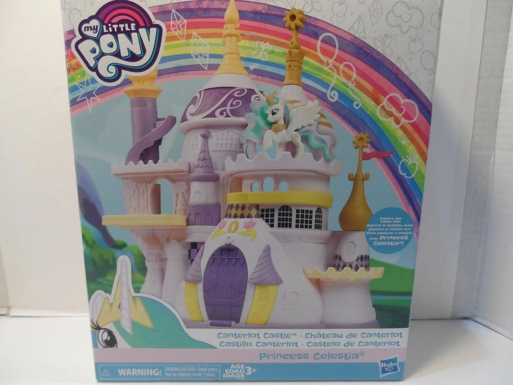 My Little Pony Canterlot Castle Playset with Princess Celestia 3 Levels J47326