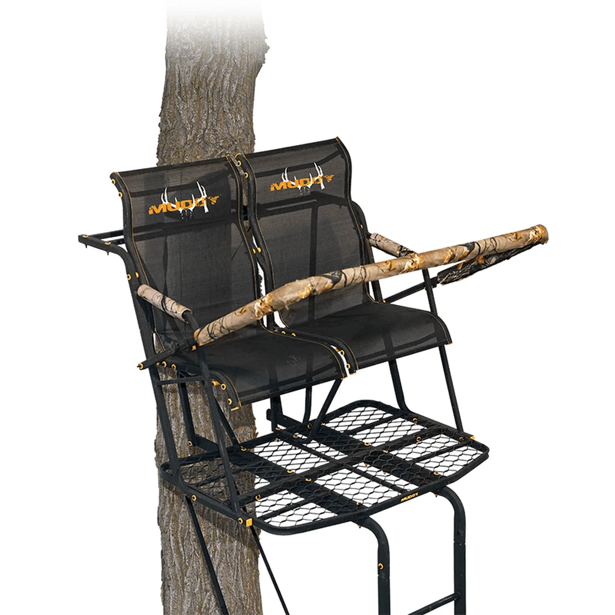 2 Pack 17 Foot 2 Person Deer Hunting Ladder Tree Stand L6090