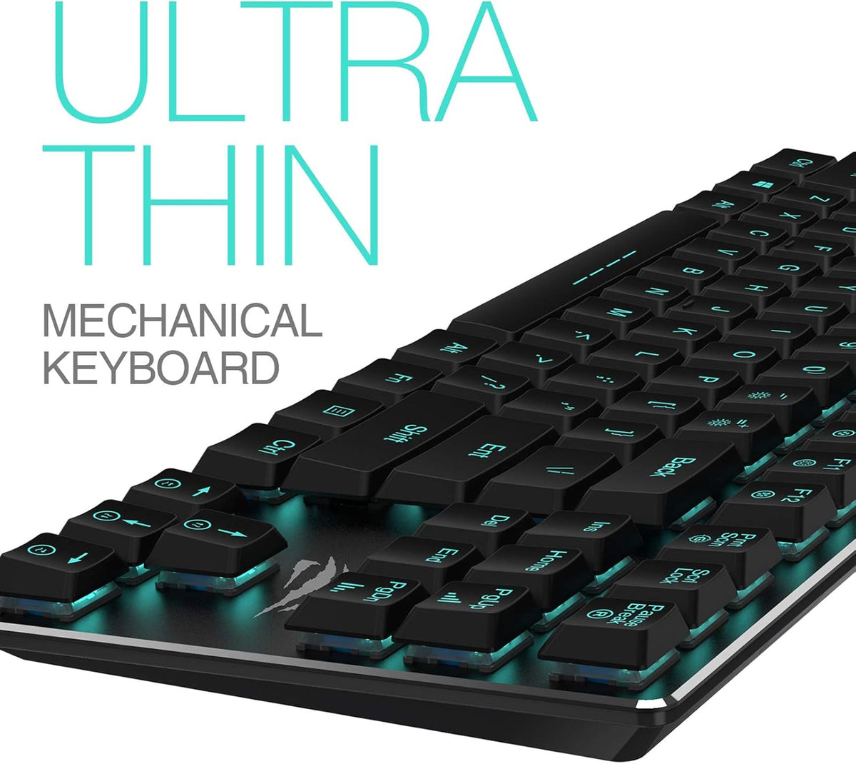 87 Keys Backlit Wired Mechanical Gaming Keyboard Y444