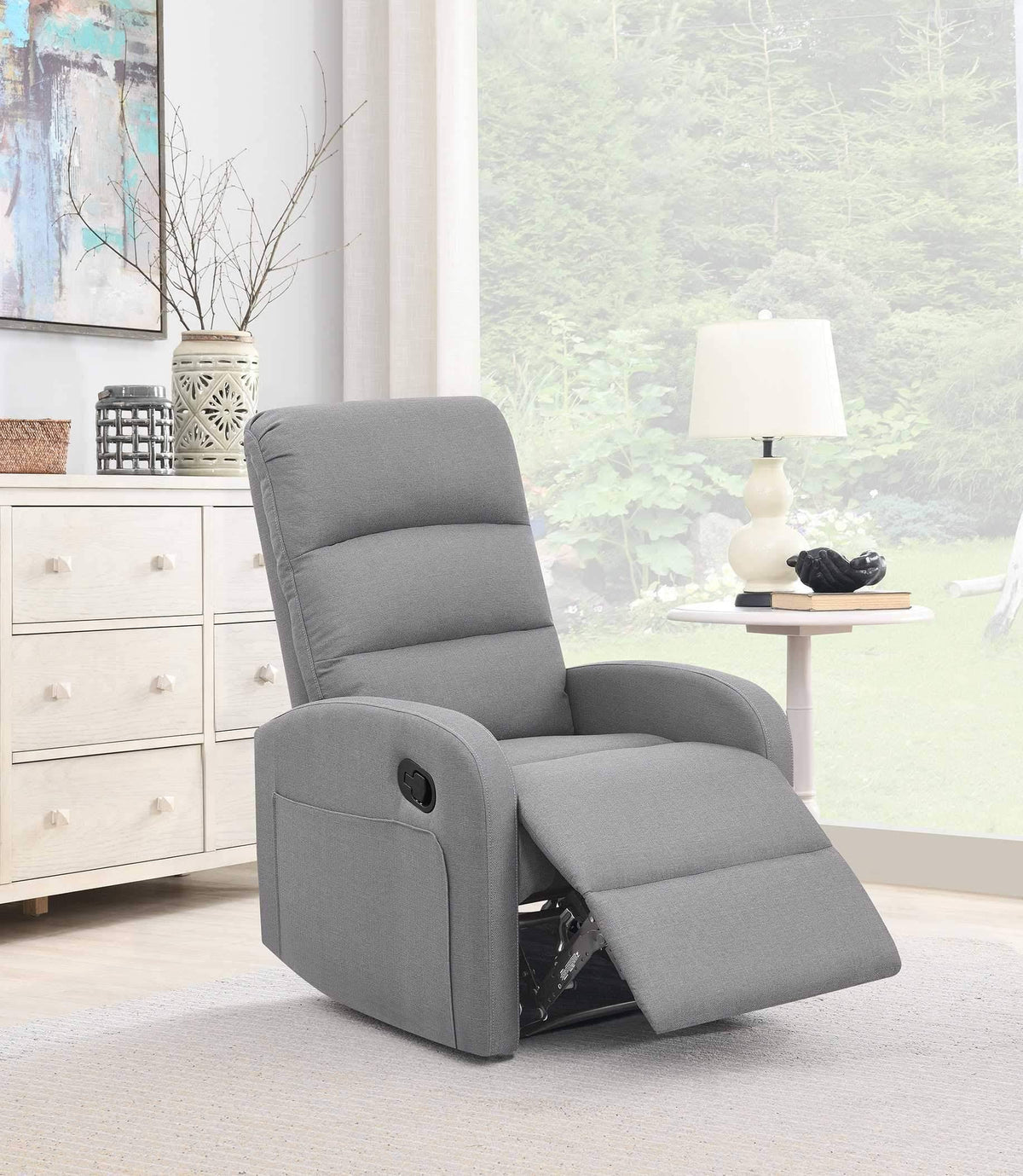 Gray Recliner Chair W78885