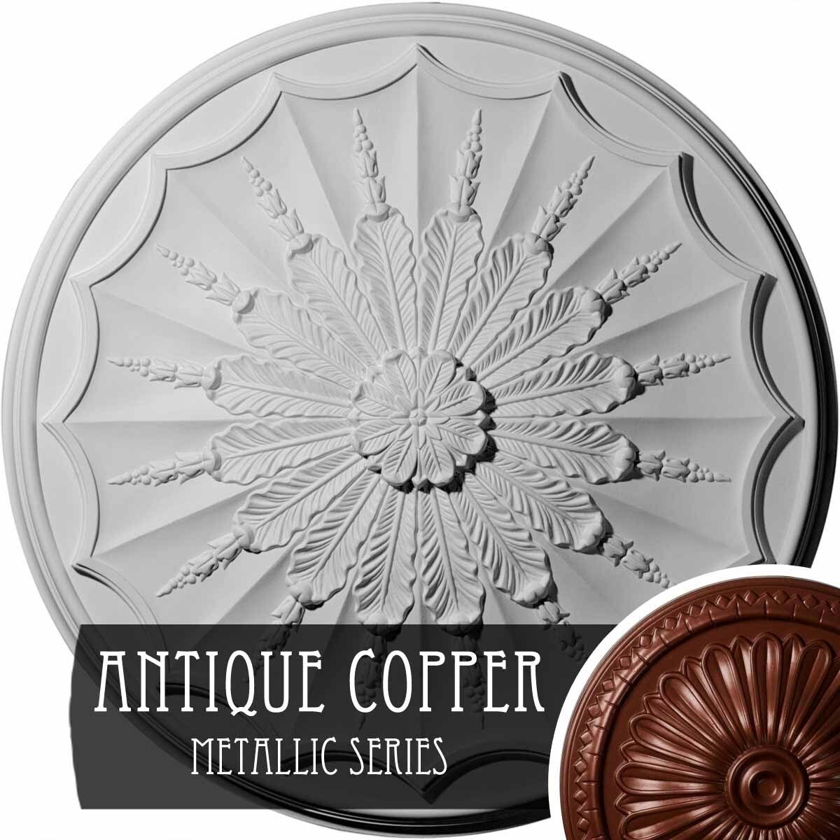 Walnut Ceiling Medallion T62960