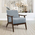 Blue Gray Accent Chair I8201