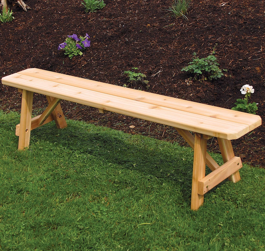 Red Cedar Backless Bench 8ft E8869