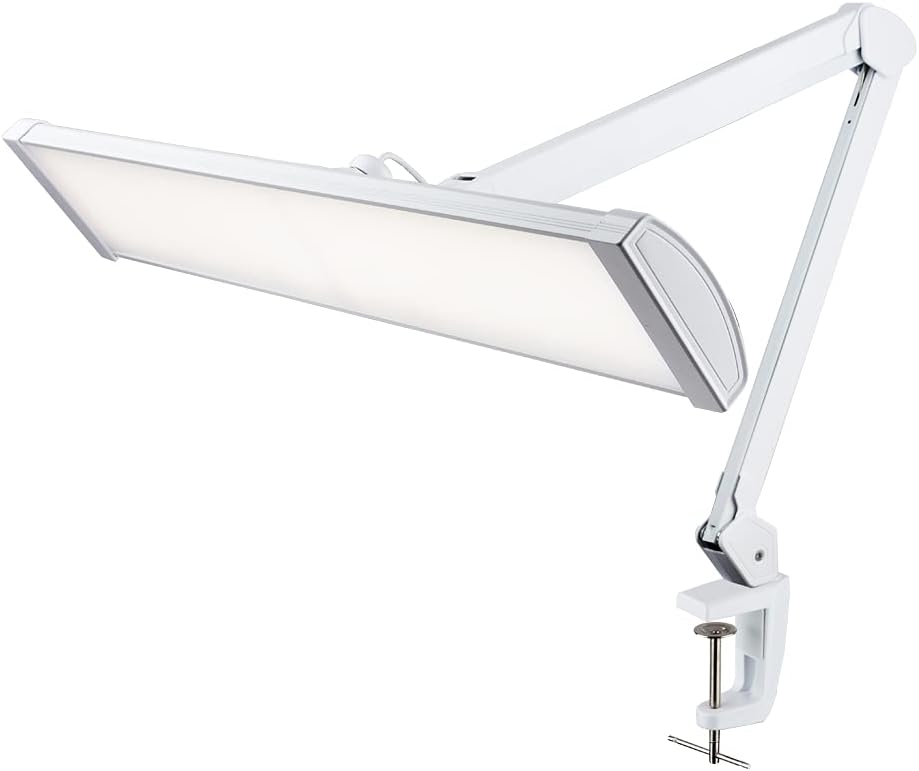 Black 26 Inches Wide LED Desk Lamp with Clamp O899929