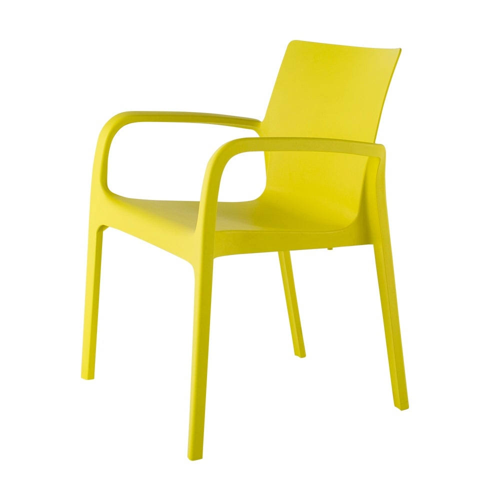 Green Stackable Dining Armchair, Set of 2 J237465