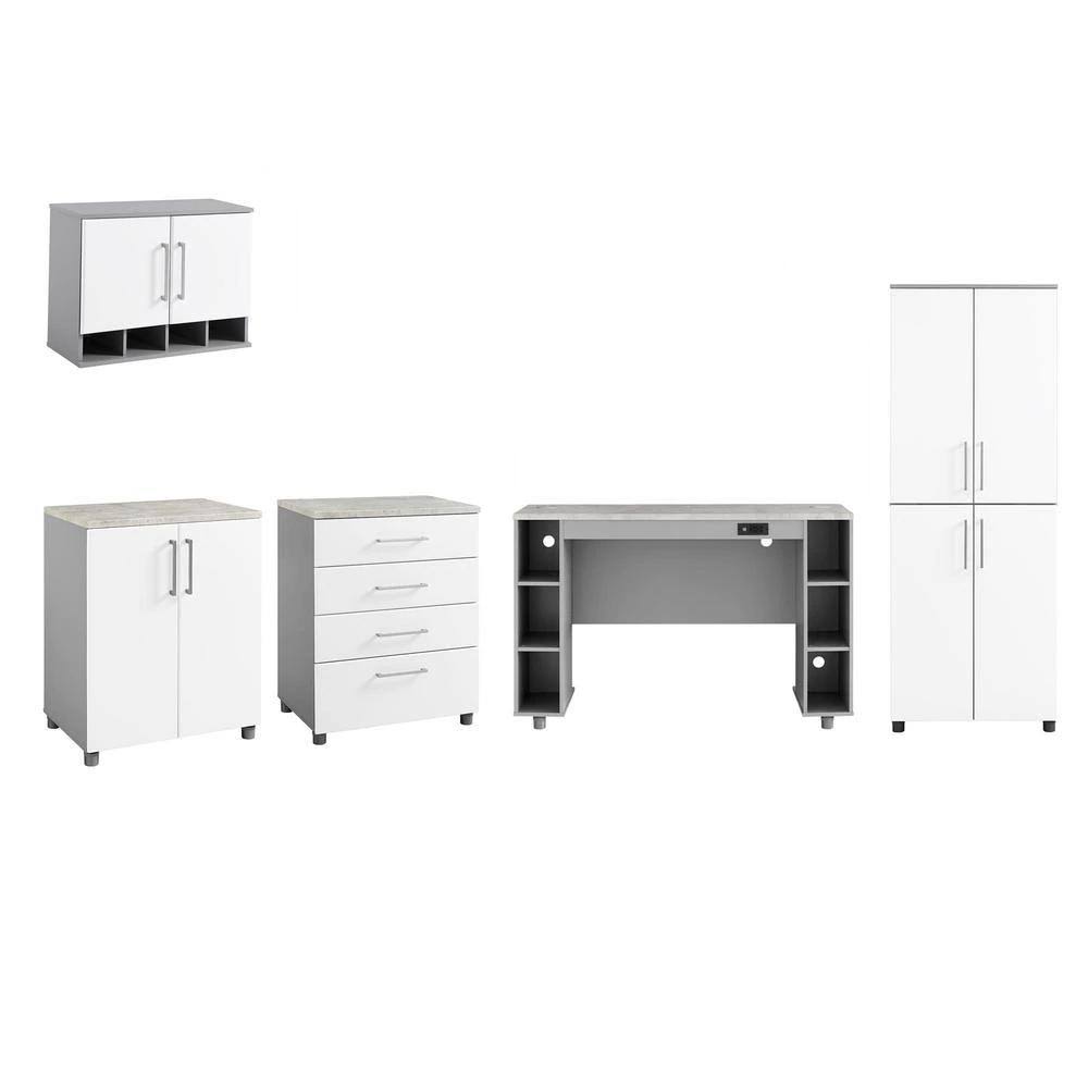 White 4 Drawer Base Cabinet T547212