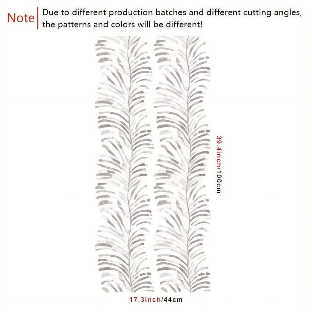 Modern Leaves Branch Peel And Stick Wallpaper H465