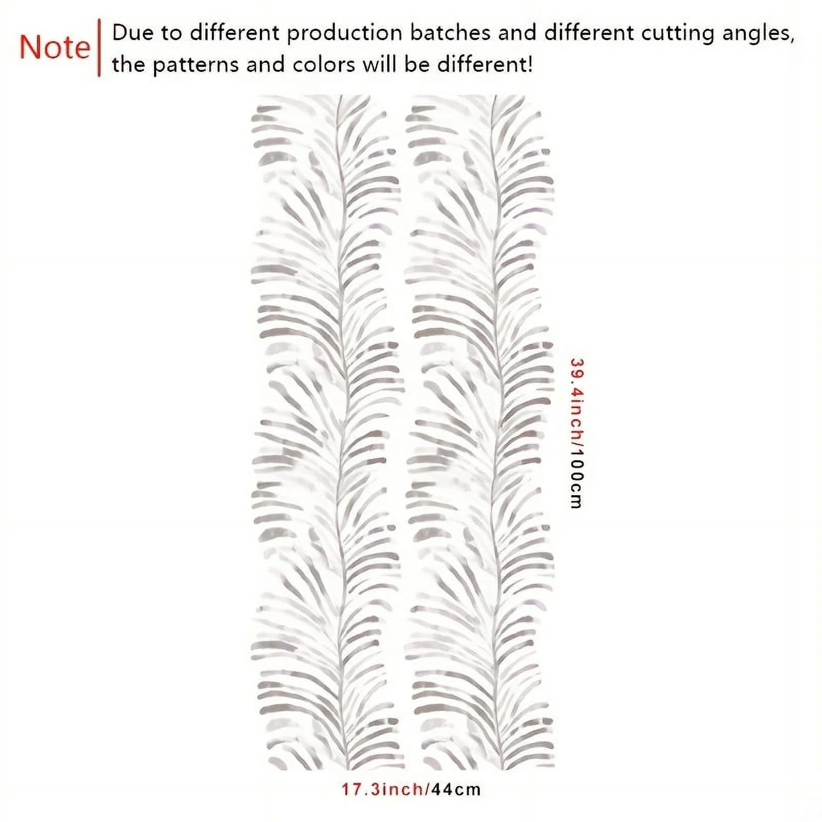 Modern Leaves Branch Peel And Stick Wallpaper H465