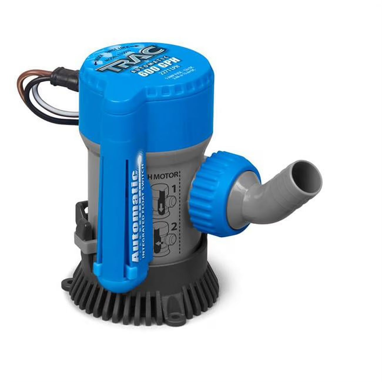 0.75 in. Outlet Automatic Bilge Pump - 600 GPH J84462