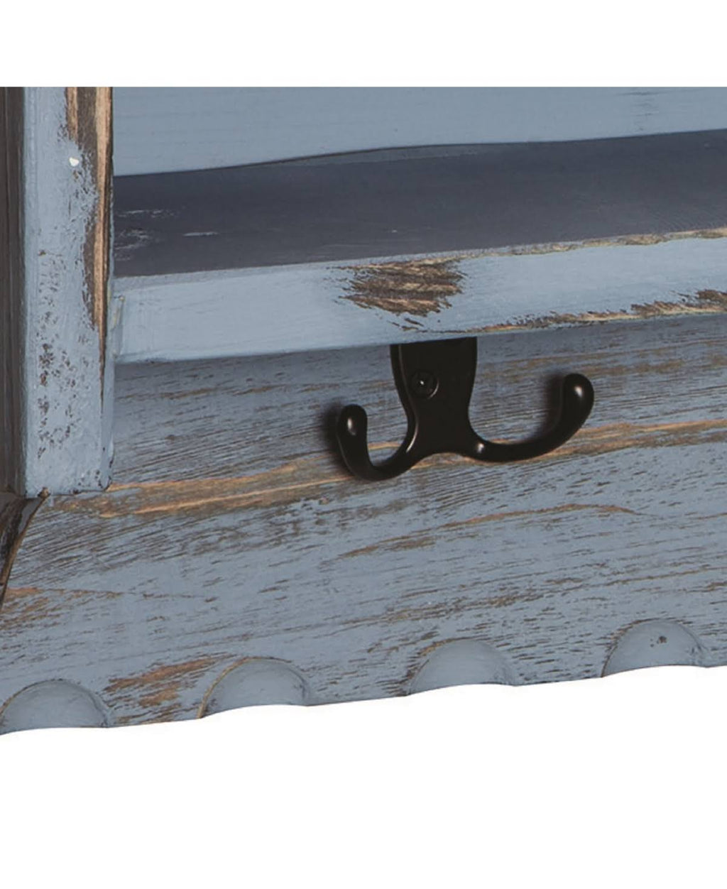 Blue Coat Hook with Storage Cubbies W502