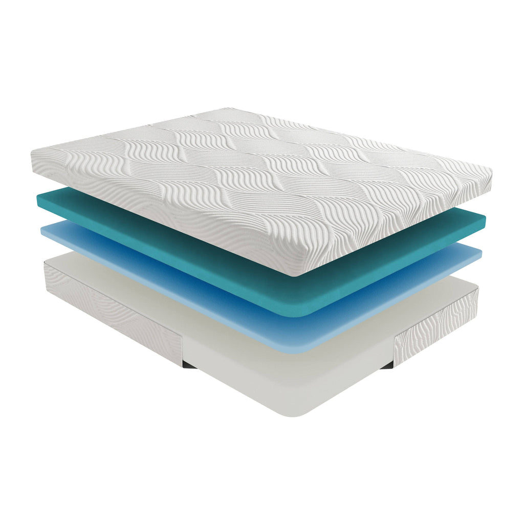 Twin Gel-Infused Memory Foam Mattress X4760