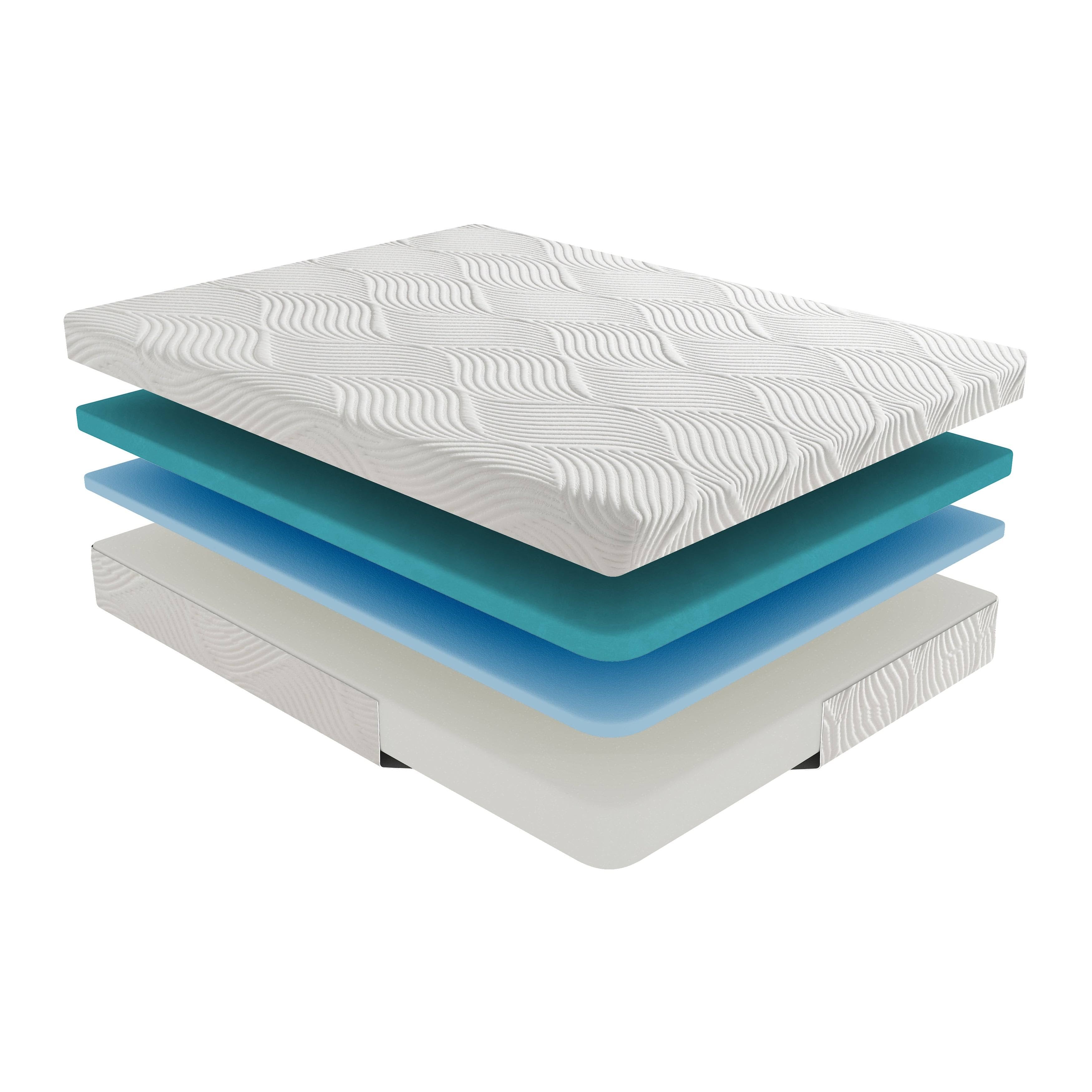 Twin Gel-Infused Memory Foam Mattress X4760