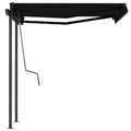 Manual Shelter Sun Shade Patio Canopy 118.1 X 98.4 Inches Y8775