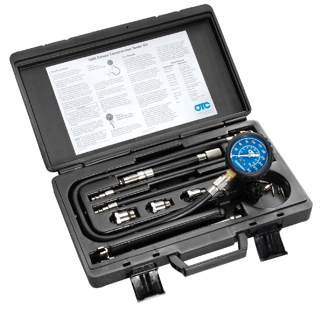 Deluxe Compression Tester Kit with Carrying Case I160
