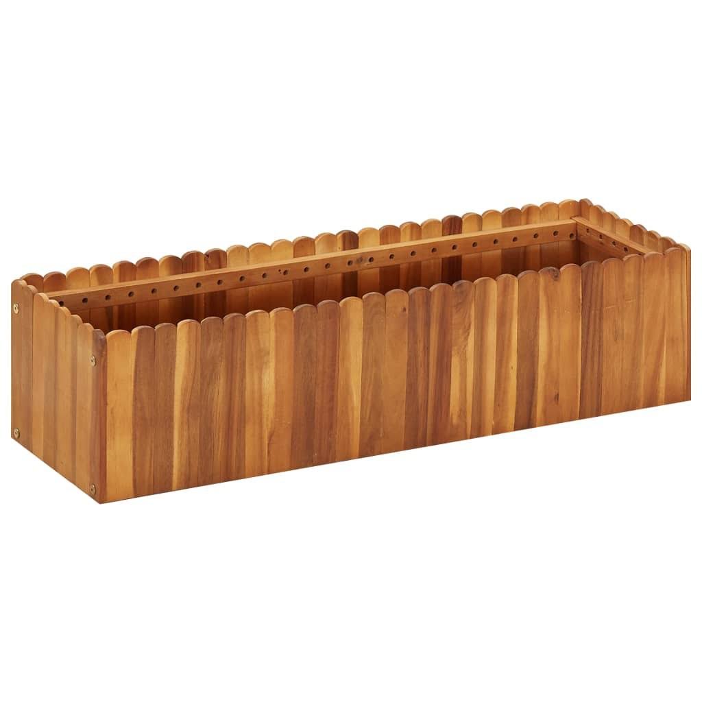 Solid Acacia Wood Garden Raised Bed N92946
