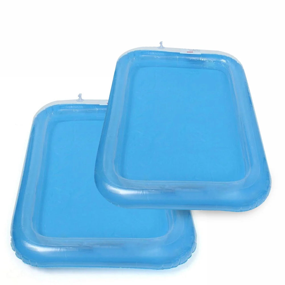 Blue Inflatable Sandbox Play Sand Toy Tray Z50168