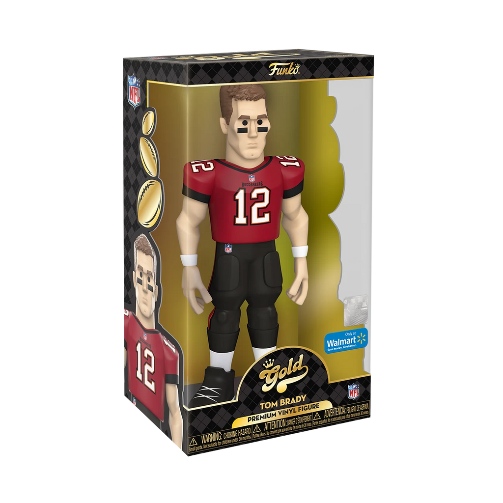 Gold 12" NFL Buccaneers Tom Brady with Chase N539850