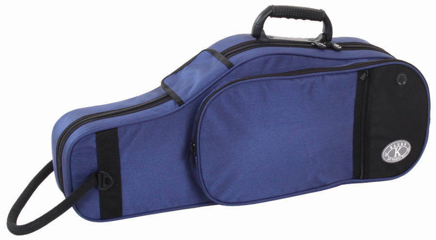 Blue Lightweight Hardshell Alto Sax Case Z3979