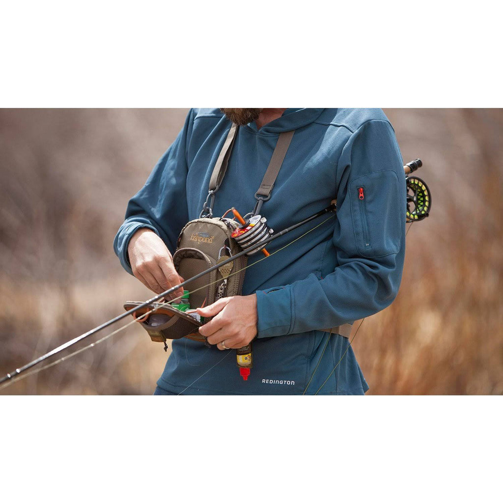 Sand Saddle Brown Vertical Chest Pack N8027
