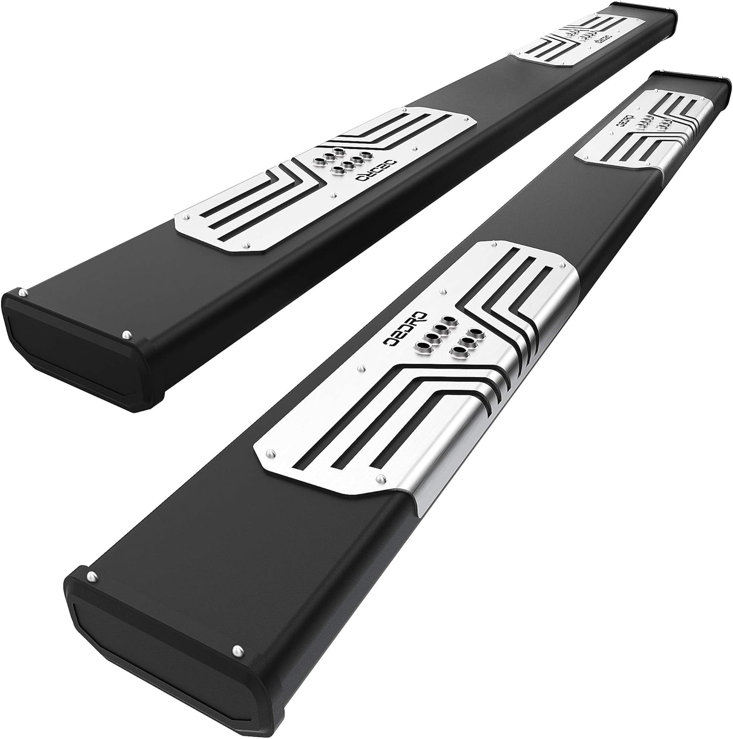 Black Aluminum Side Step Running Boards Nerf Bars H318